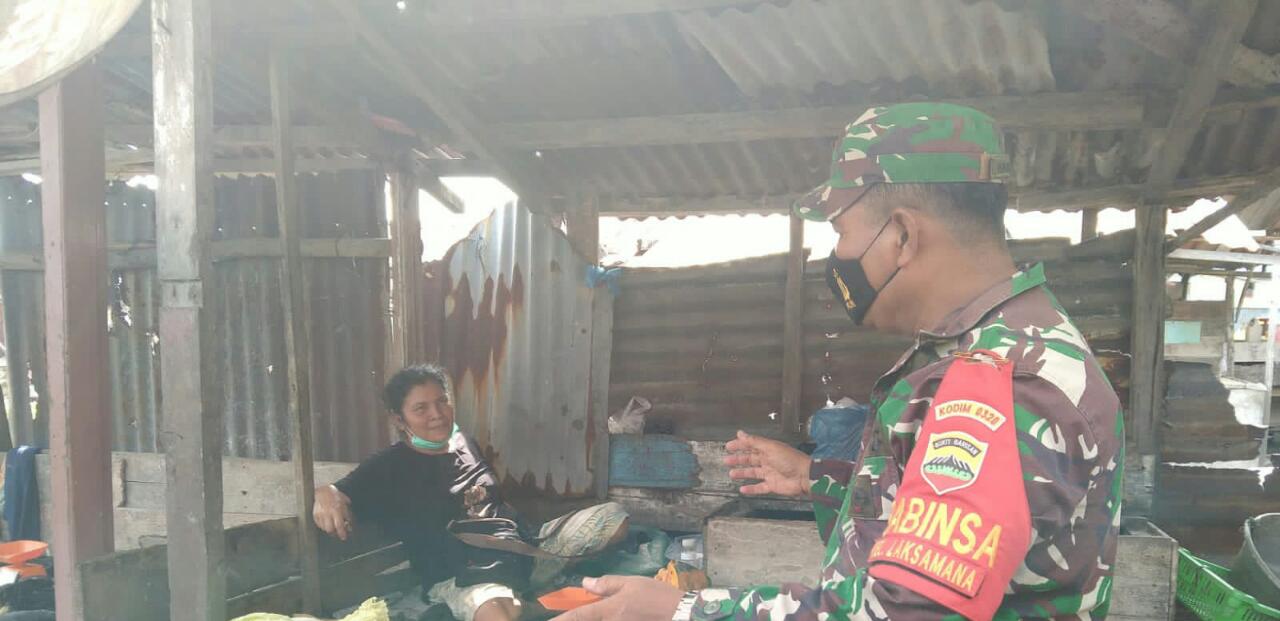 Serda Harmaini Sosialisasi Pencegahan Covid-19 di Jalan Budi