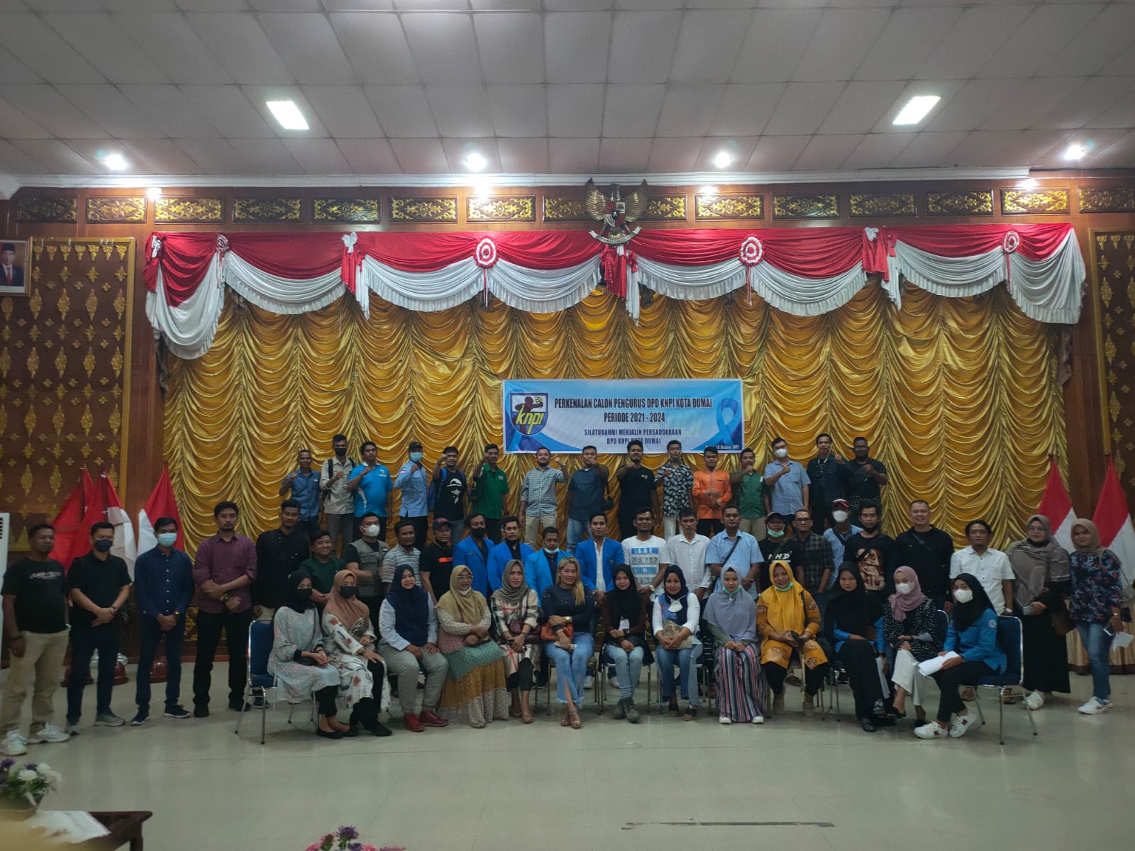 DPD KNPI Dumai Gelar Silaturahmi dan Perkenalan Sesama Pengurus  Periode 2021-2024