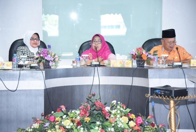 Pemda Bengkalis Terima Kunjungan Kadis LHK Provinsi Riau