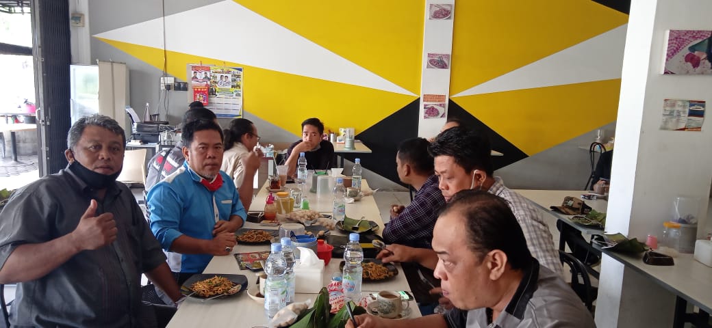 Acara Kopi Morning Gawat Kepri Bersama Dewan Pembina Gawat Kepri Edi Jafaar