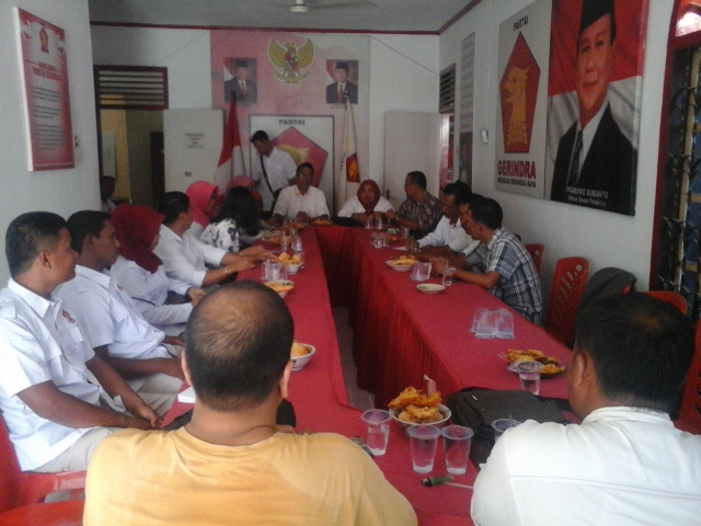 DPC Partai Gerindra Dumai Bentuk Panitia Qurban 1438 H