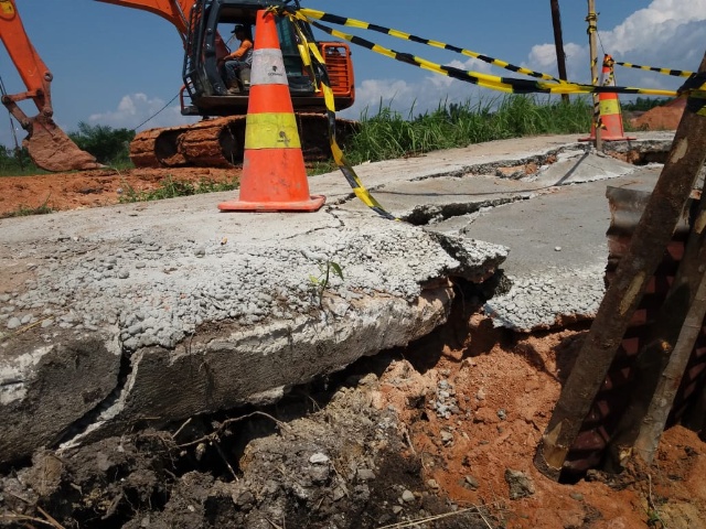 Masyarakat Dumai Tolak Pembangunan Pipa Gas di Anak Sungai, Parit Paman