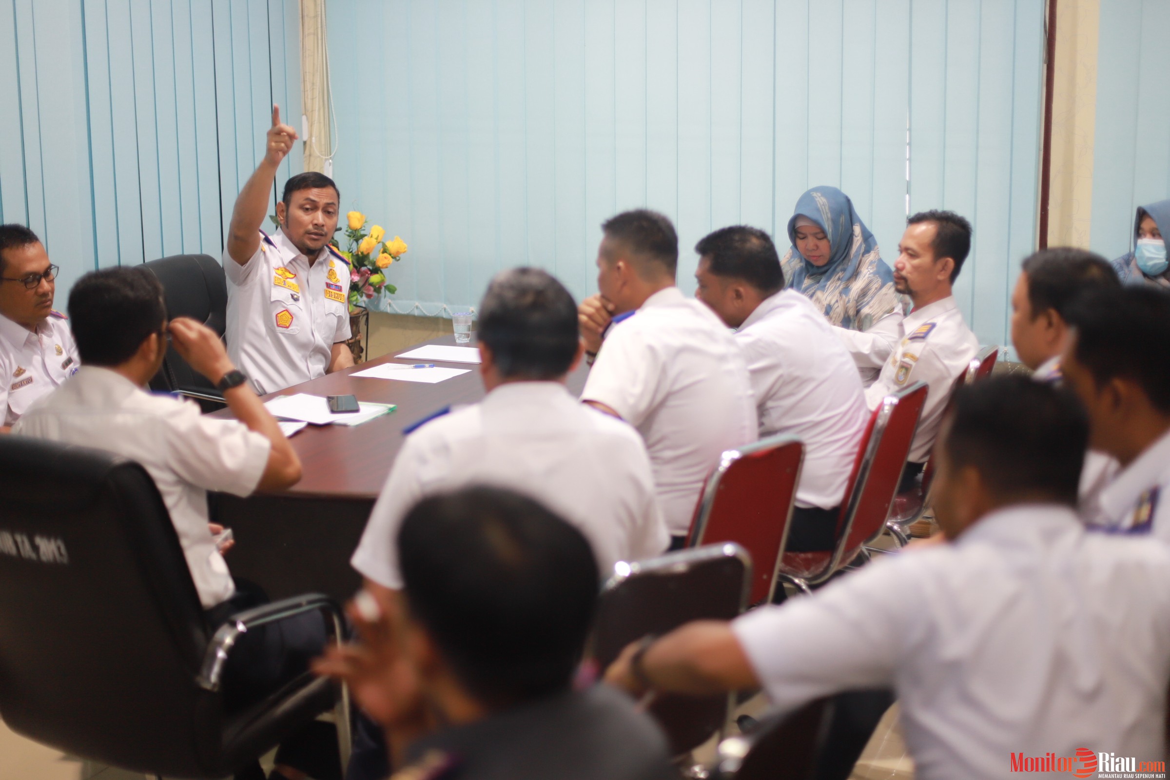 Dishub Kota Dumai Kembali Lakukan Tes Urine Untuk Petugas UPT. Perparkiran