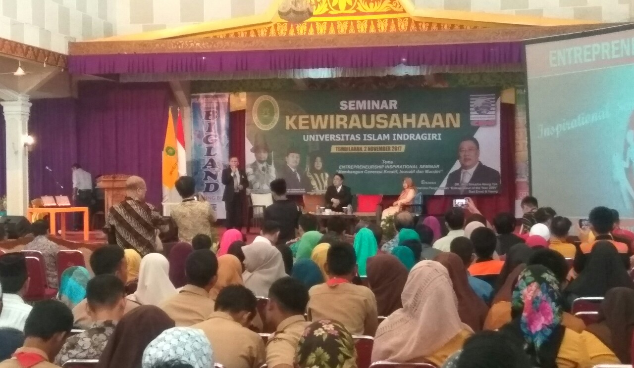 Ditaja UNISI, Ratusan Peserta Padati Arena Seminar Kewirausahaan