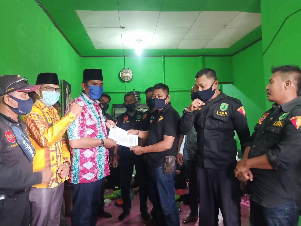 LBDH Inhil Kunjungi Desa Karya Tani
