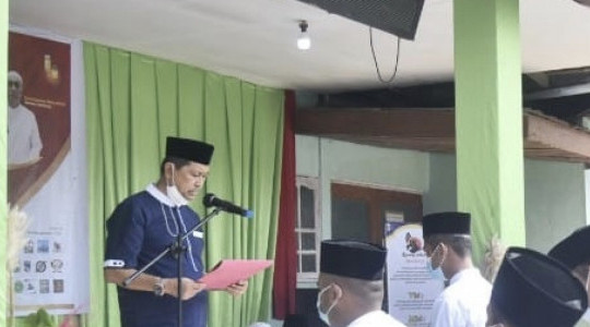 Wabup Inhil Kukuhkan Ormas Pejuang Subuh Keritang