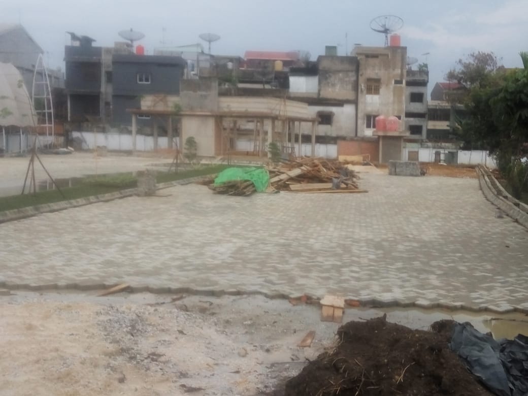 Proyek Perparkiran Pemko Pekanbaru Kembali Dikerjakan
