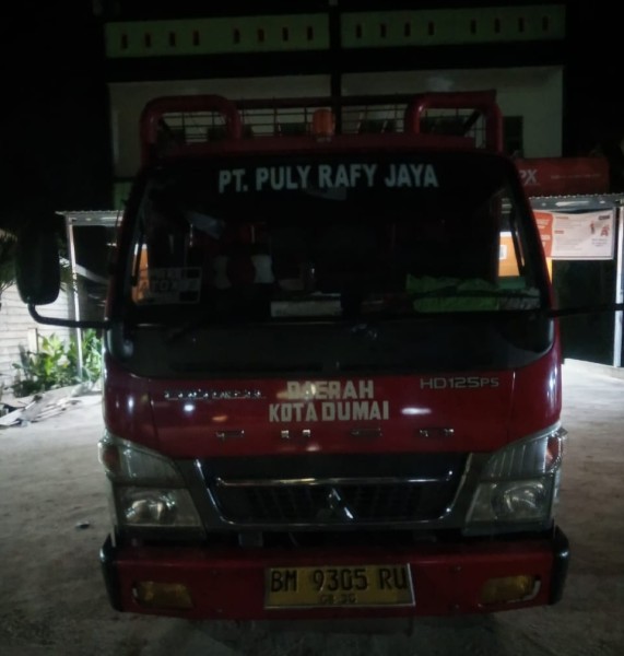 Mobil Pengangkut Elpiji Senggol Pengendara Motor di Dumai, Korban Alami Luka Ringan