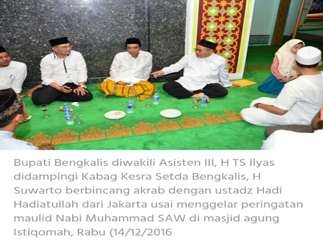 Peringatan Maulid Nabi, Bupati Ajak Umat Islam Teladani Rasulullah