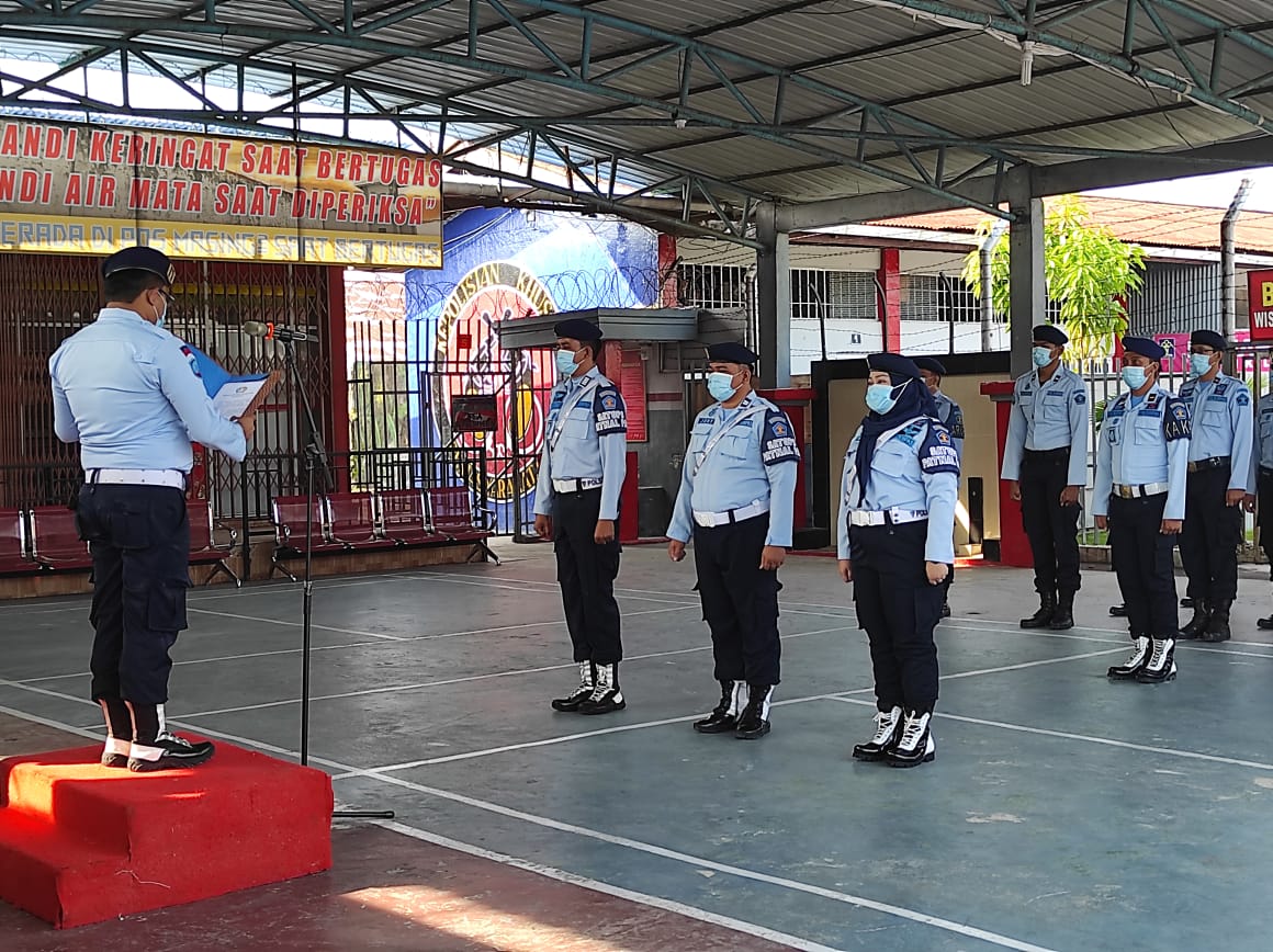Rutan Dumai Kukuhkan Petugas Satuan Operasional Kepatuhan Internal Pemasyarakatan