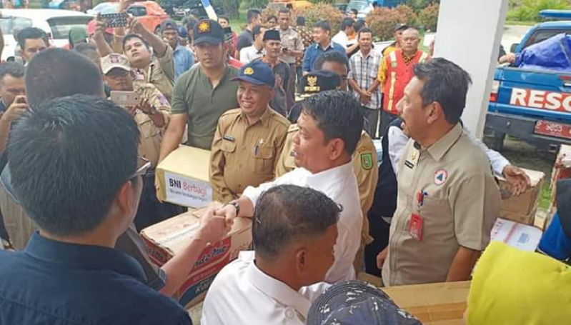 Kampung Halaman Direndam Banjir, Syafaruddin Poti Langsung Turun ke Lokasi