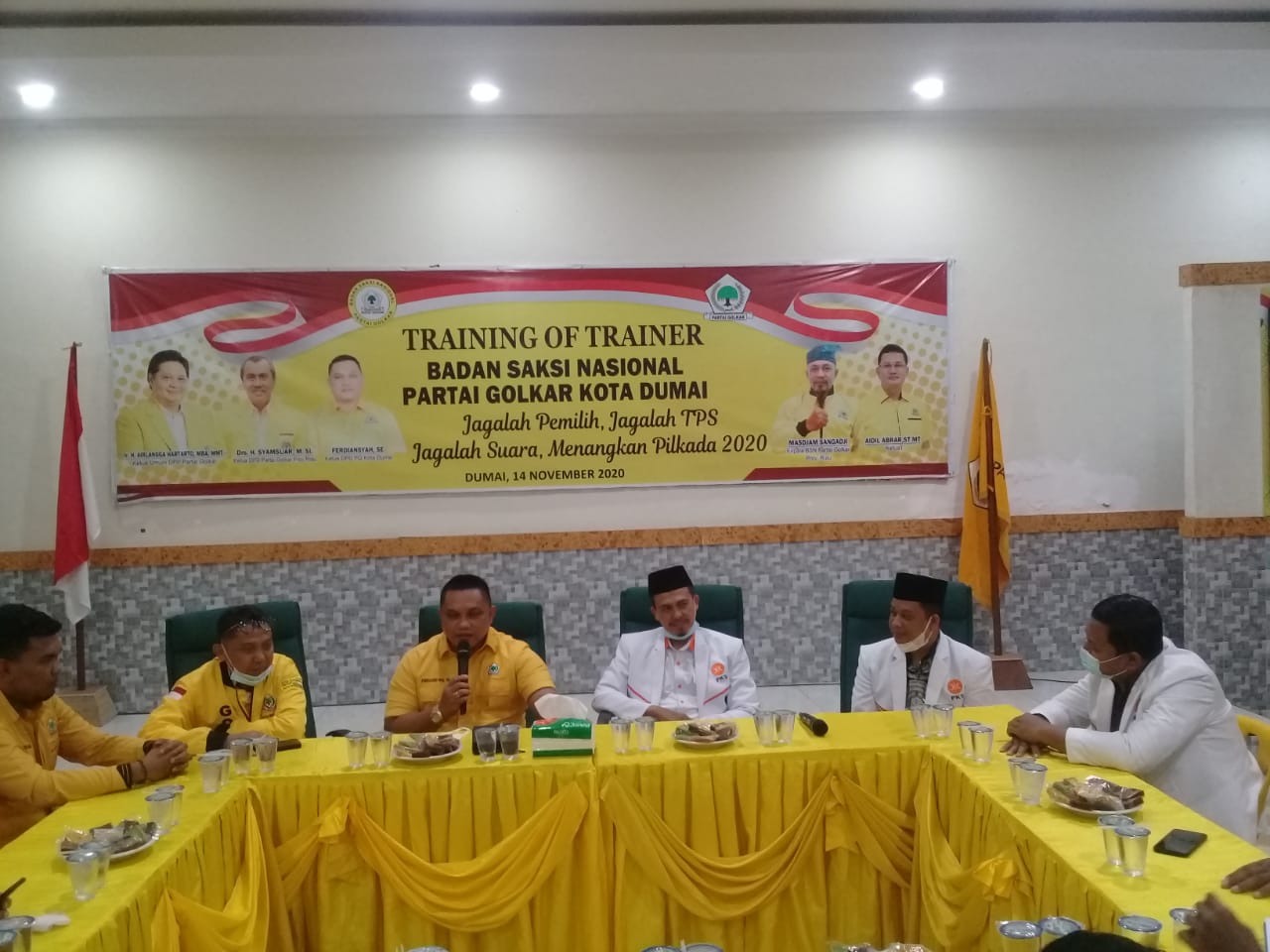Eratkan Silaturahmi, DPD Golkar Dumai Terima Kunjungan DPD PKS Dumai