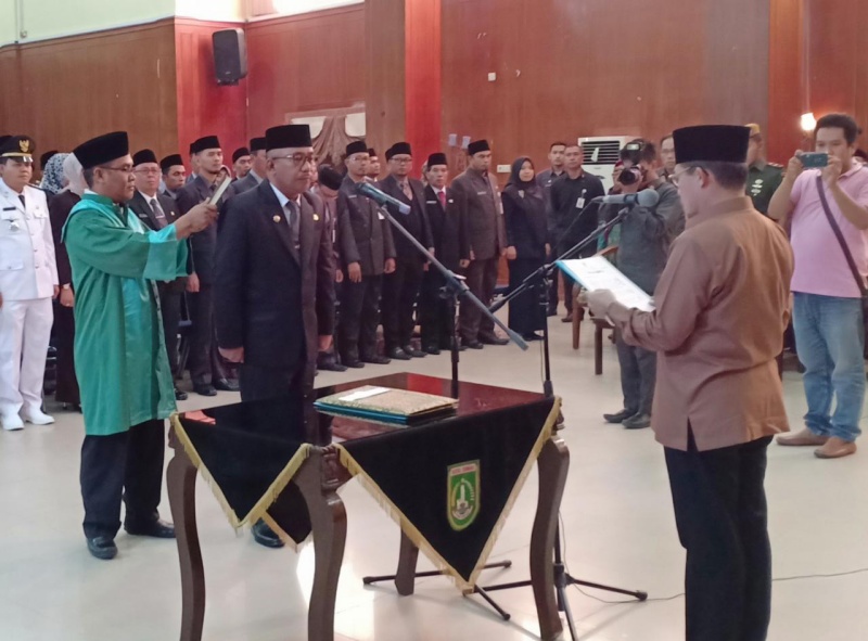 Hamdan Kamal Dilantik jadi Pj Sekda Dumai