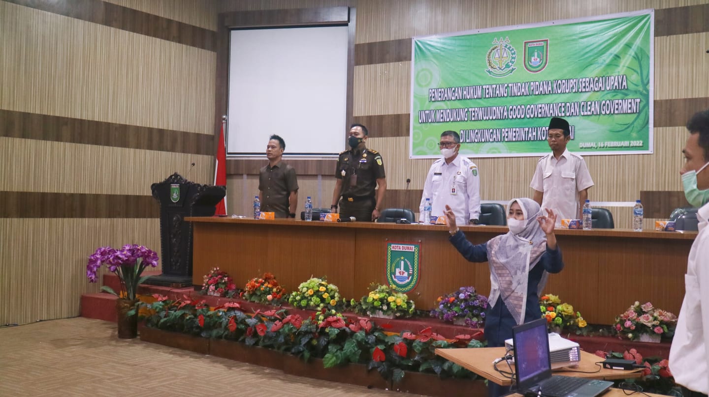 Kejari Dumai Beri Pembinaan Terhadap ASN di Lingkungan Pemko Dumai