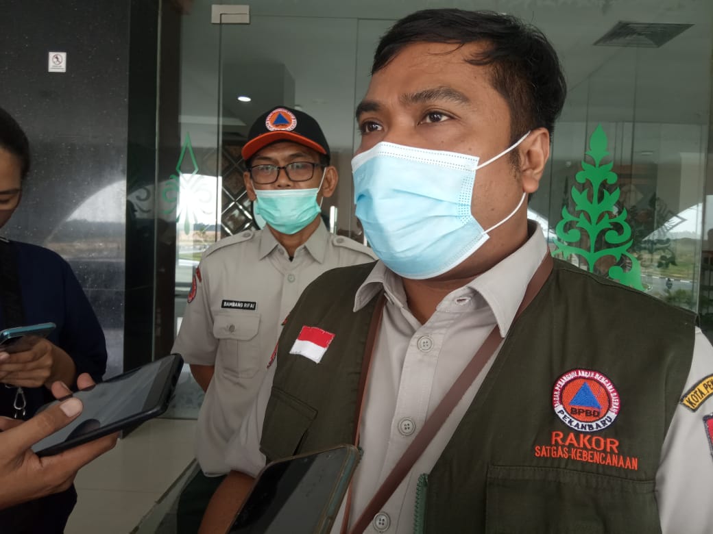 BPBD Pekanbaru Siagakan Personel