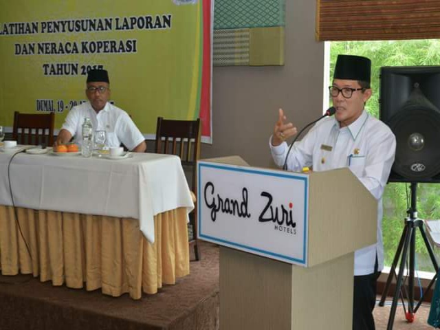 Pemko Dumai Gelar Pelatihan Koperasi dan Pemberian Nomor Induk Pada 40 Koperasi