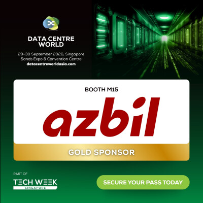 Azbil Akan Menampilkan Solusi Otomasi Gedung sebagai Sponsor Emas di Data Centre World Asia 2026