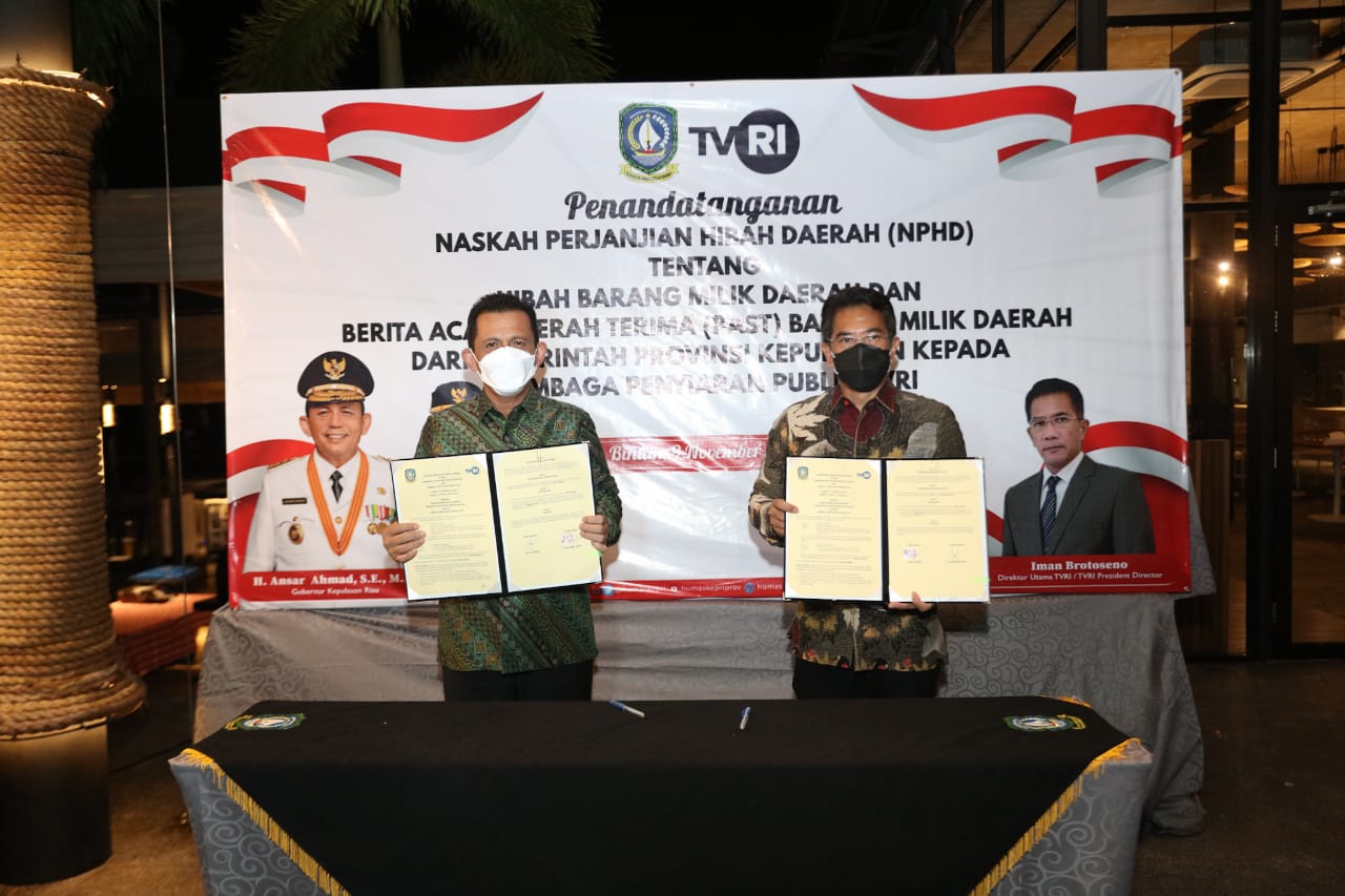 Pemprov Hibah Lahan 2 Hektar di Dompak Untuk StasiunTVRI