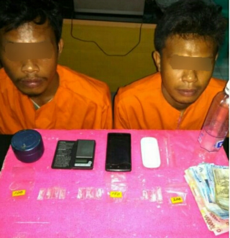 Polres Inhil Ciduk 2 Tersangka Narkoba
