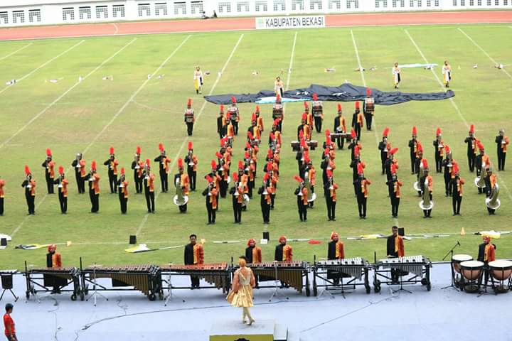 Bravo...!!! Andam Dewi Marching Band Juara V GPMB XXXII