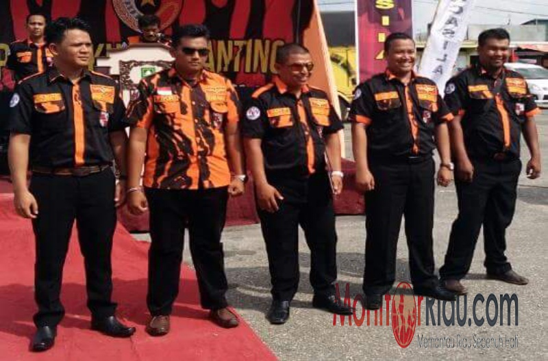 Pengukuhan ranting pemuda pancasila kelurahan Duri Barat berjalan dengan hikmat