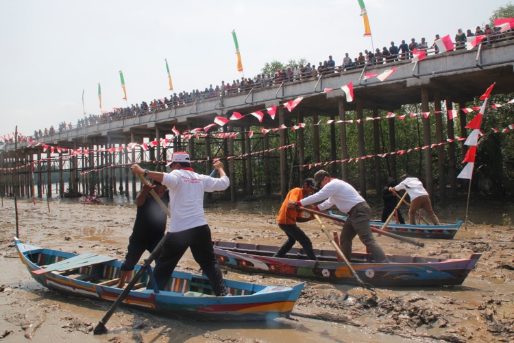 Pemkab Inhil Gelar Festival Sampan Leper Tahun 2018