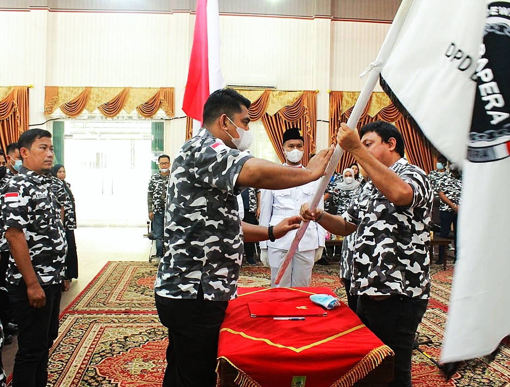 DPD Bapera Rokan Hilir Resmi Dilantik. Ini Kata Afrizal Sintong