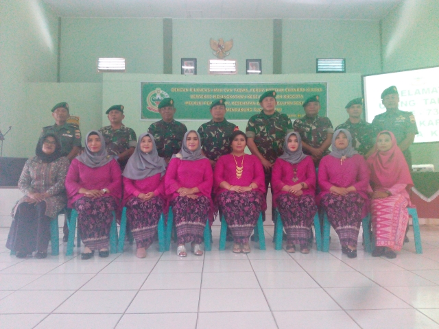 Hari Puncak HUT Persit ke 73 Cabang LXXV Kodim 0320/Dumai