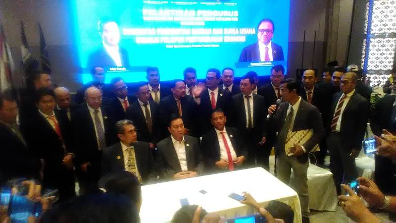 Syamsul Palo Resmi jadi Ketua Kadin X-Officio Kota Batam