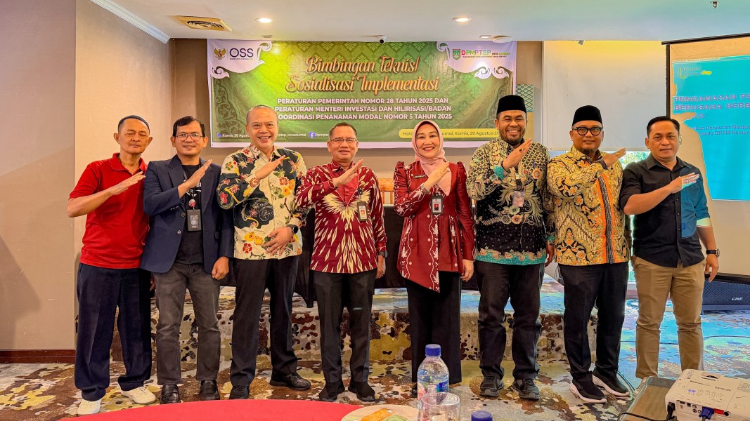Dorong Pelaku Usaha Pahami Aturan Perizinan Terbaru, DPMPTSP Dumai Sosialisasikan PP 28 Tahun 2025