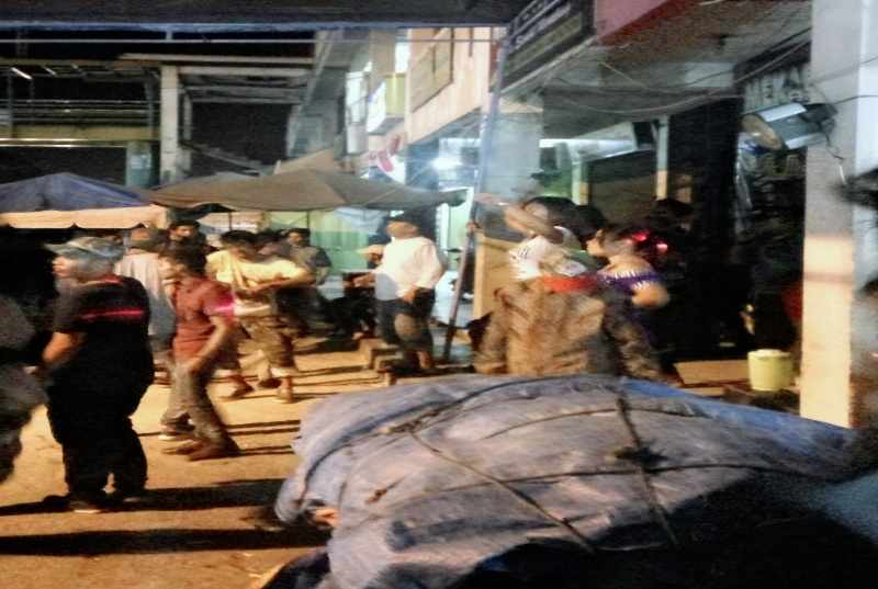 Pemuda Pasar Mandau Gelar Hiburan Rakyat