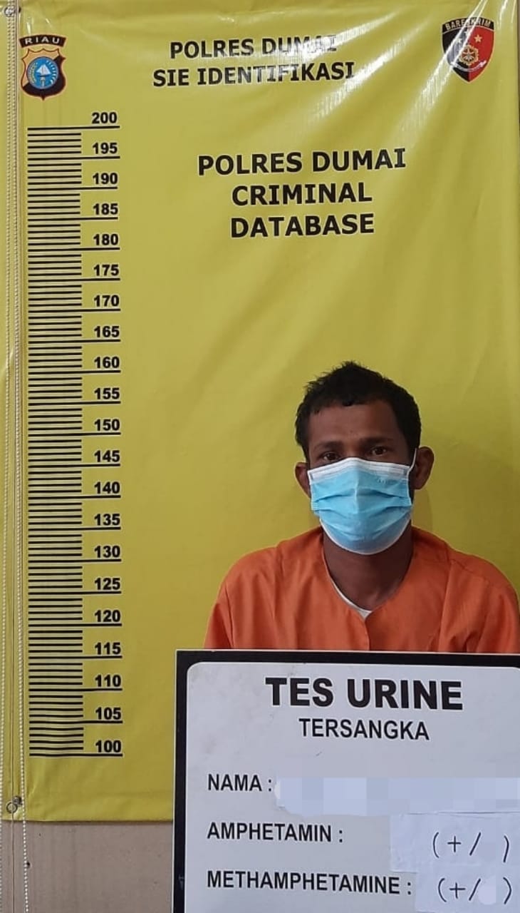 Diduga Mengedarkan Narkoba, Warga Pangkalan Sesai Dumai Diciduk Polisi