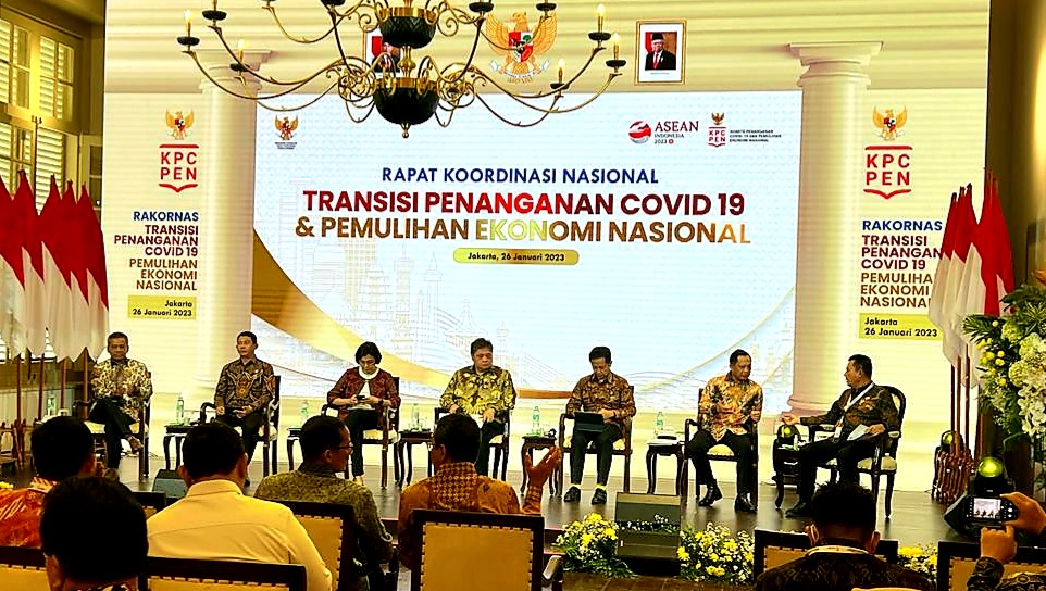 Ansar Paparkan Strategi Penanganan Covid19 di Kepri Dihadapan Presiden dan Para Menteri