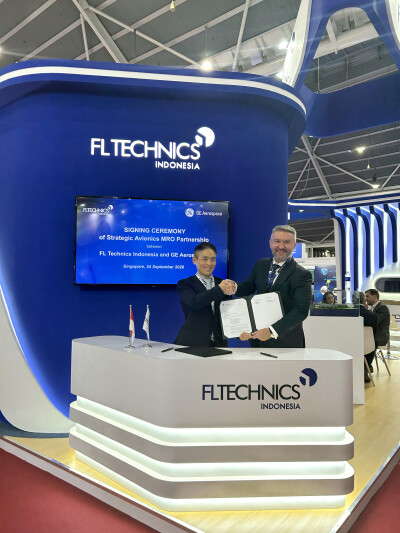 GE Aerospace Signs Avionics Systems Service Support Agreement with FL Technics Indonesia