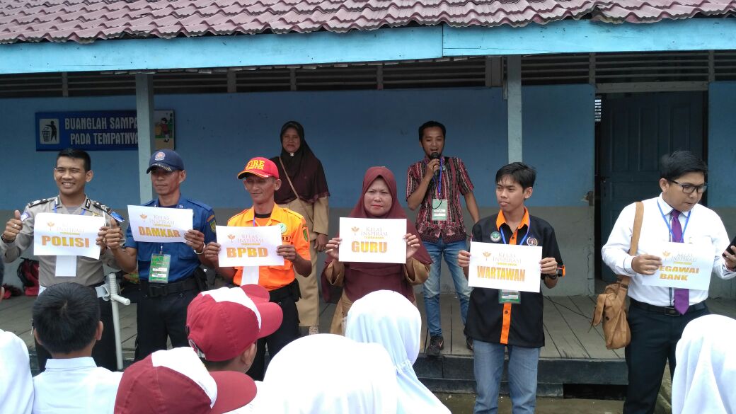Perdana di Inhil, Program Kelas Inspirasi Berlangsung Meriah