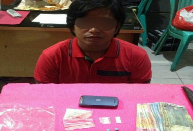 Polres Inhil Bekuk 2 Tersangka Narkoba