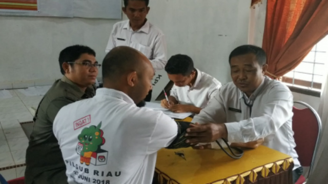 Periksa Petugas Pemiliu, Dinkes Rohul Turun Lapangan