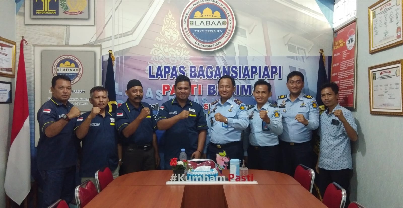 JMSI Rokan Hilir Silaturahmi dengan Kalapas Kelas IIA Bagansiapiapi