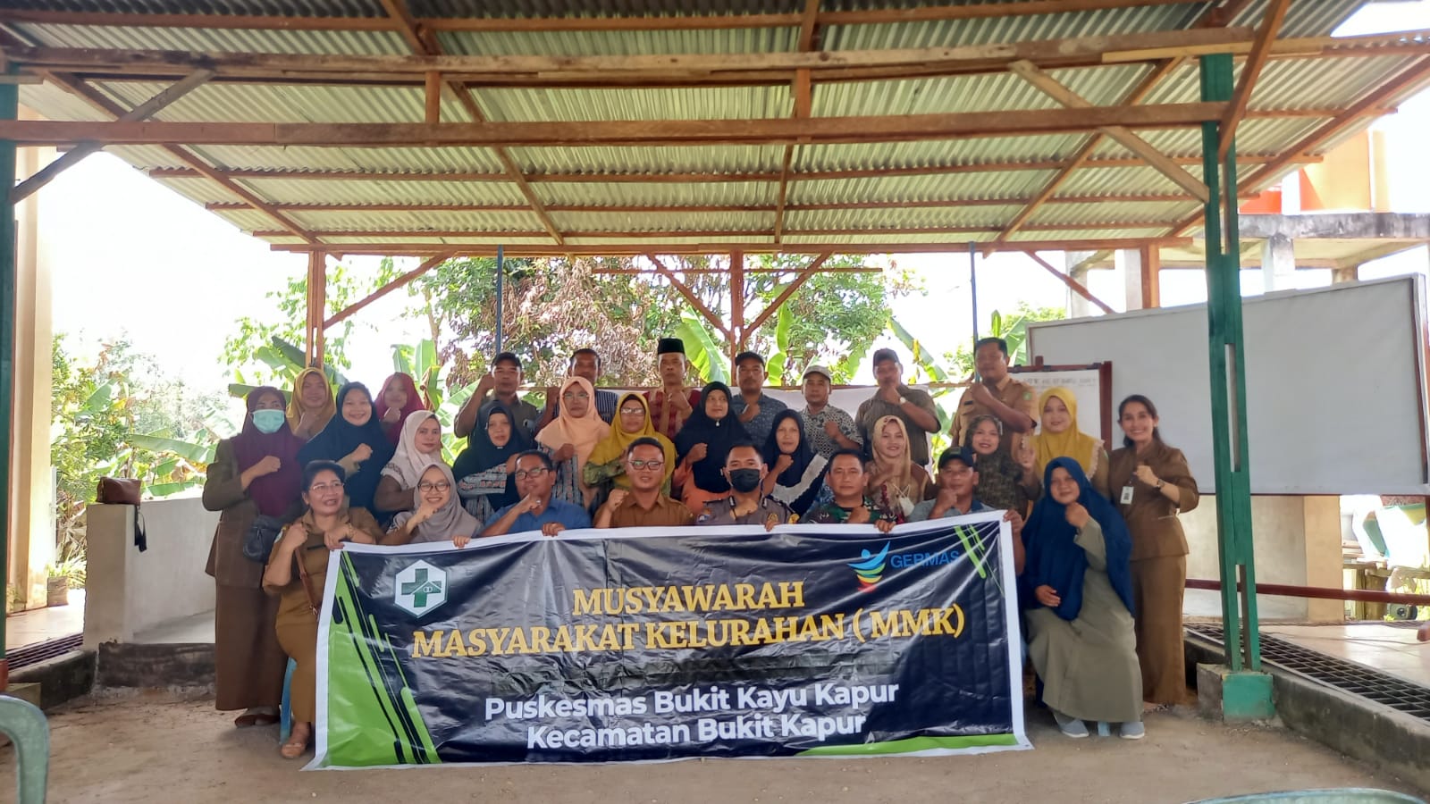 Babinsa Kelurahan Kampung Baru Hadiri Giat Musyawarah Masyarakat