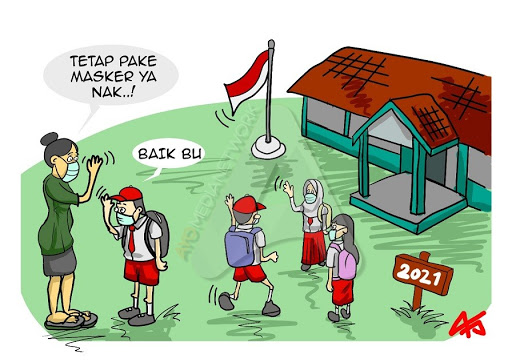 Sekolah Ingin PTMT, Wajib Kantongi Izin Satgas Kab/Kota