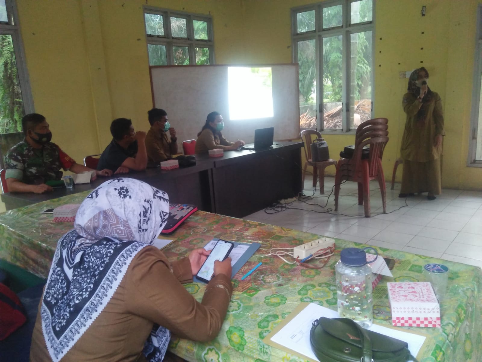 Serda Cerza Katno Minta Ibu-ibu Posyandu Ingatkan Bahaya Campak