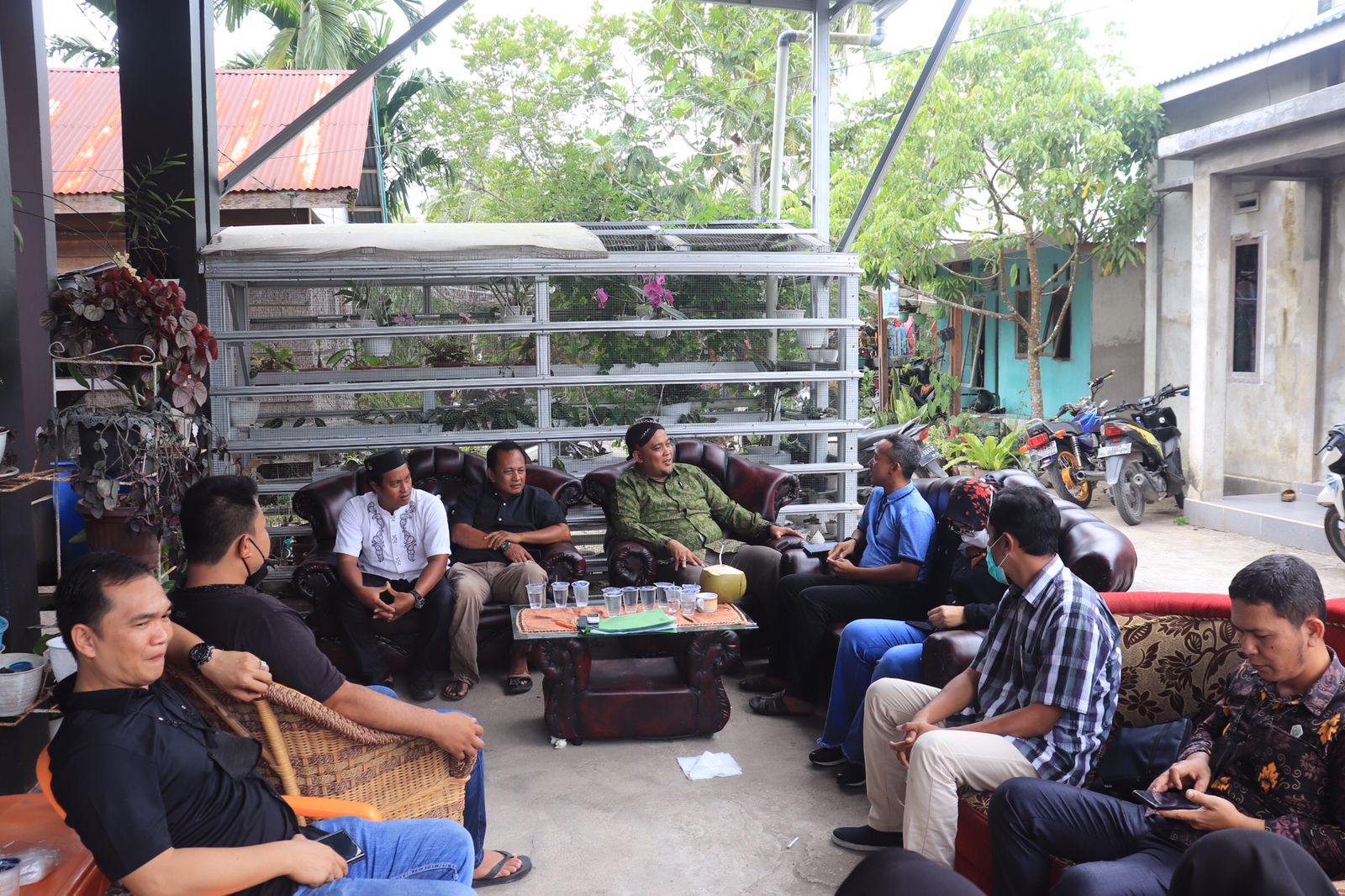 Dandim dan Kajari Silaturrahmi ke Masyarakat Jawa Inhil
