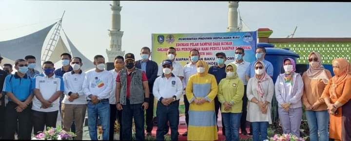 Wagub Marlin Agustina memperingati Hari Peduli Sampah Nasional (HPSN) tahun 2021