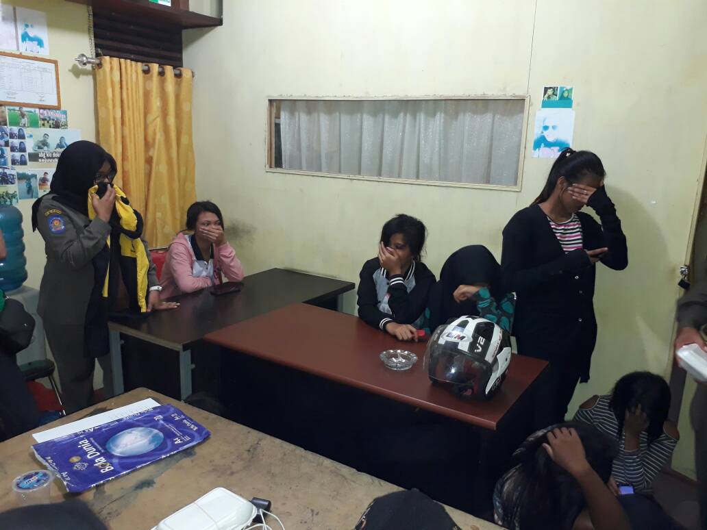 Tim Yustisi Inhil Sergap Belasan Pasangan Mesum