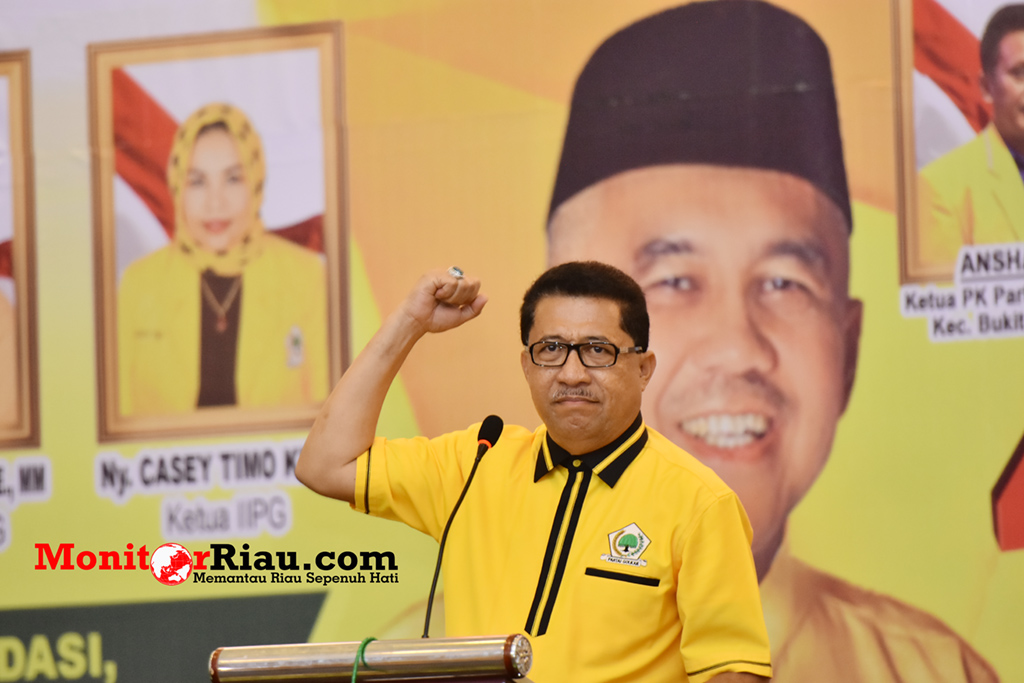 Revitalisasi Kepengurusan, DPD Partai Golkar Kota Dumai Solid Menangkan Andi Rachman - Suyatno