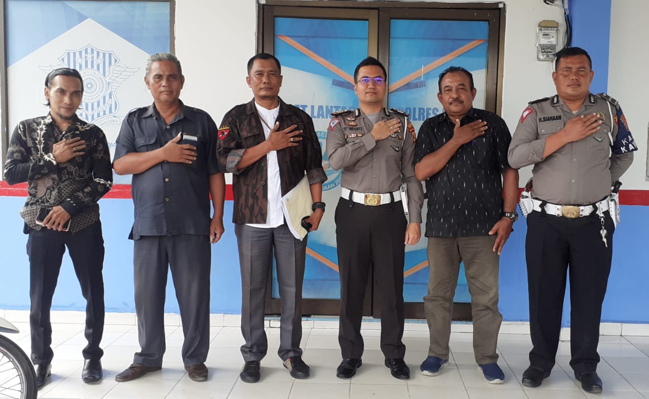 DPC Organda Rohil Audensi Dengan Kasat Lantas, Harapkan Sinergitas Dan Kerjasama Yang Baik
