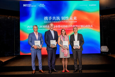 Hongkong Land and Marsh report shows climate resilient design can cut expected flood losses by 88%