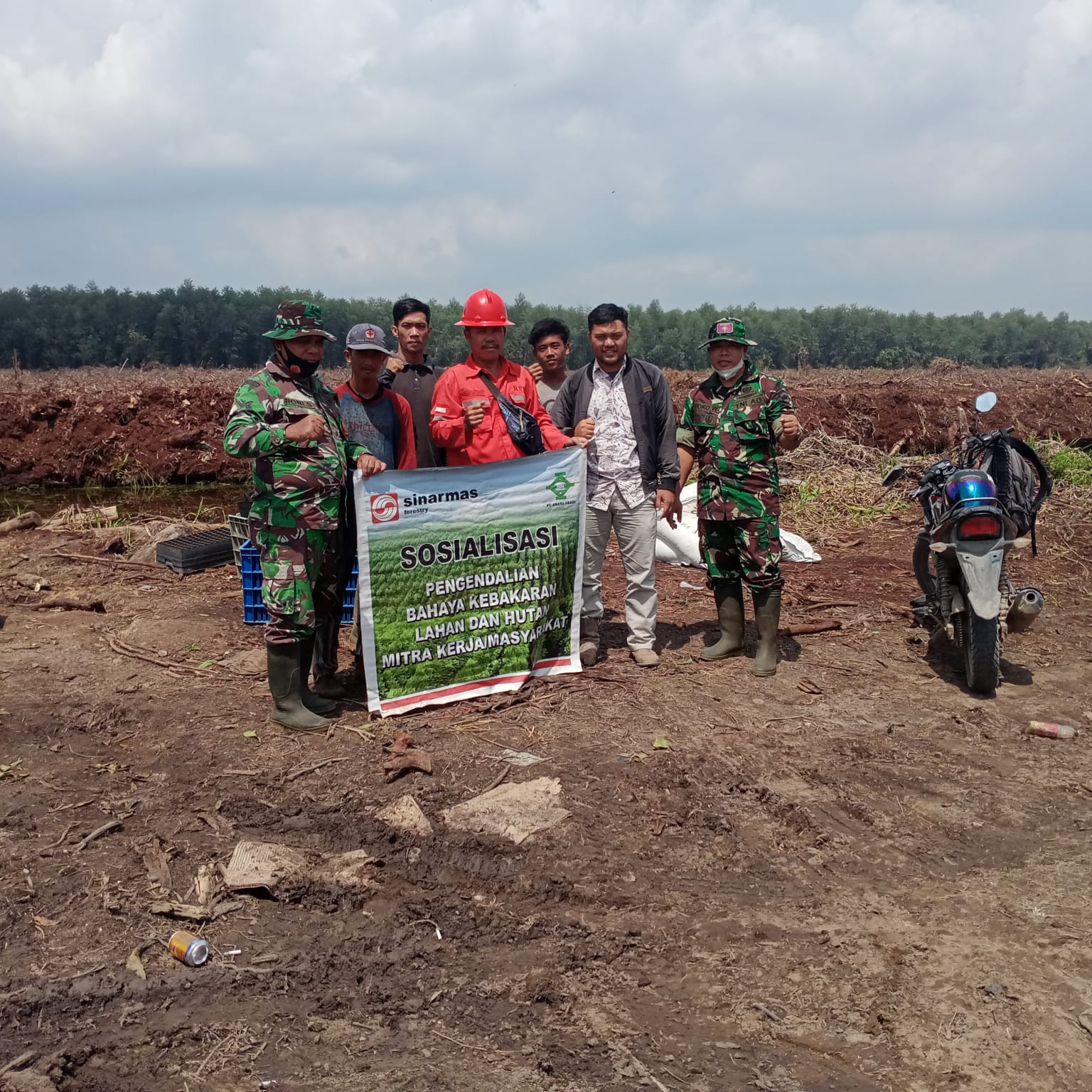 Patroli Gabungan Koramil-02 Cegah Karhutla