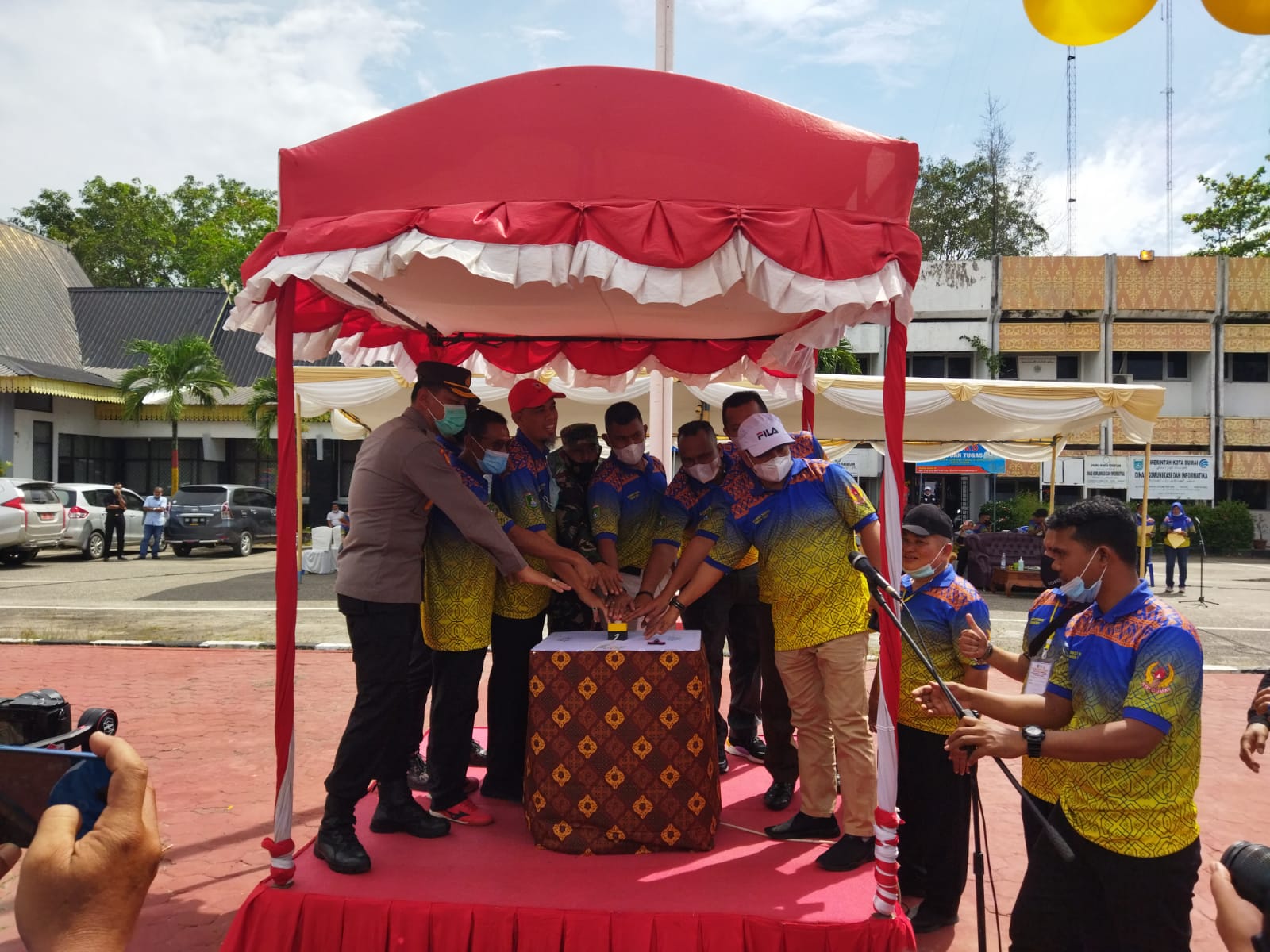 Wako Dumai Secara Resmi Buka Kejurkot 2021