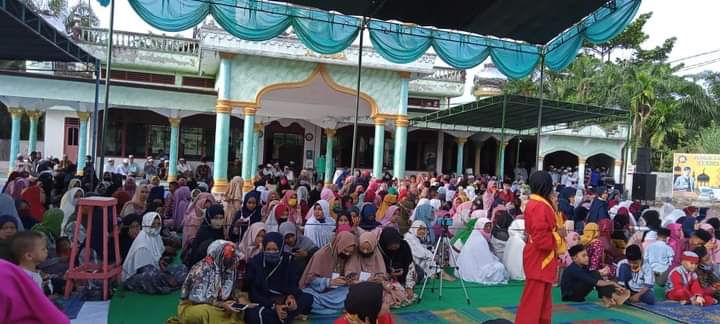 Ratusan Warga Padati Peringati Maulid Nabi di Kecamatan Panai Hulu